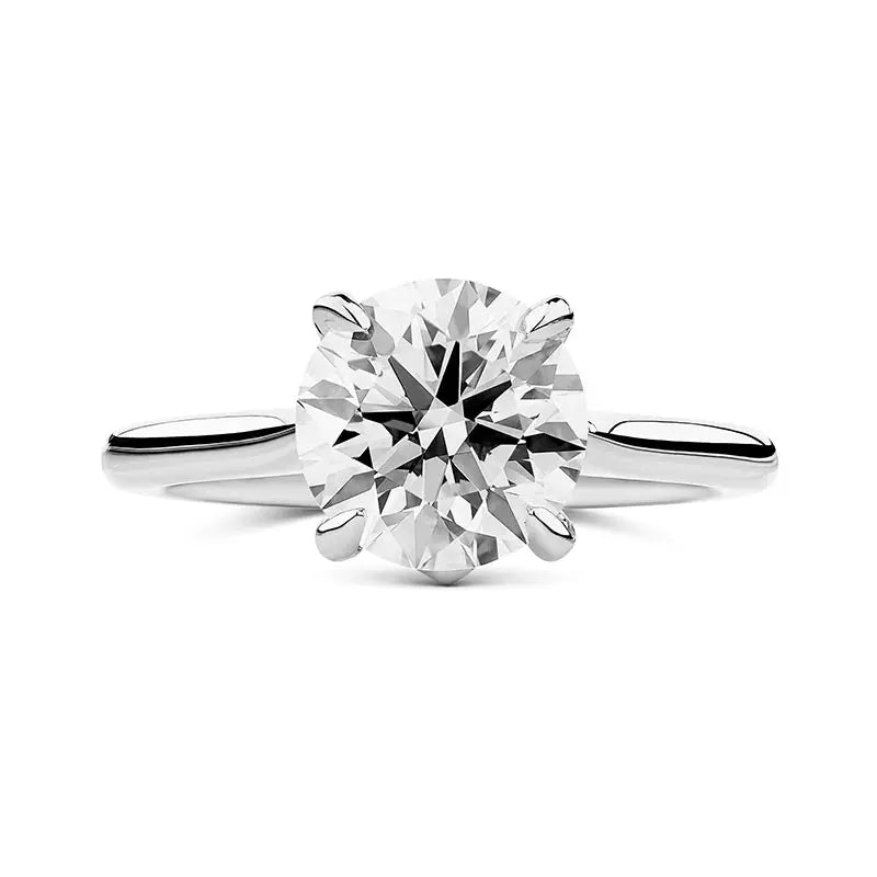 Hearts on Fire Platinum 2.58ct Camilla 4-Prong Diamond Engagement Ring
