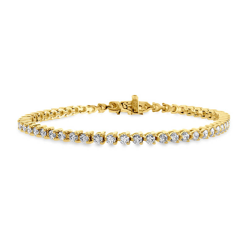 Hearts On Fire Select Temptation Yellow Gold Diamond Bracelet