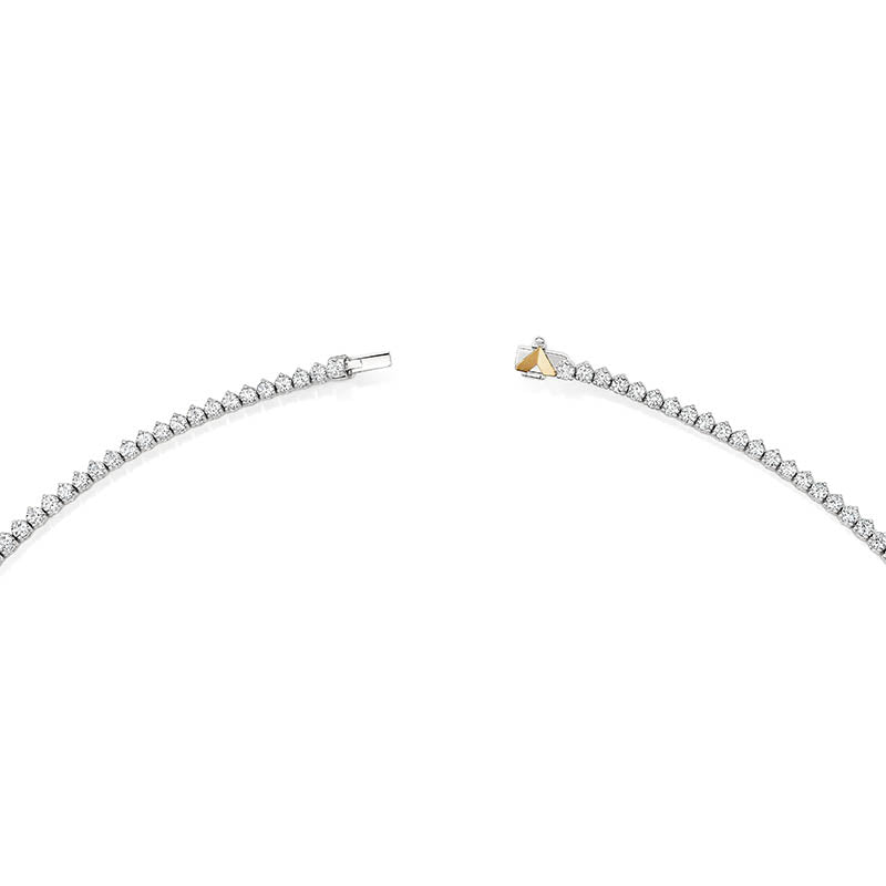Hearts On Fire Yellow & White Gold Copely Line Diamond Necklace 