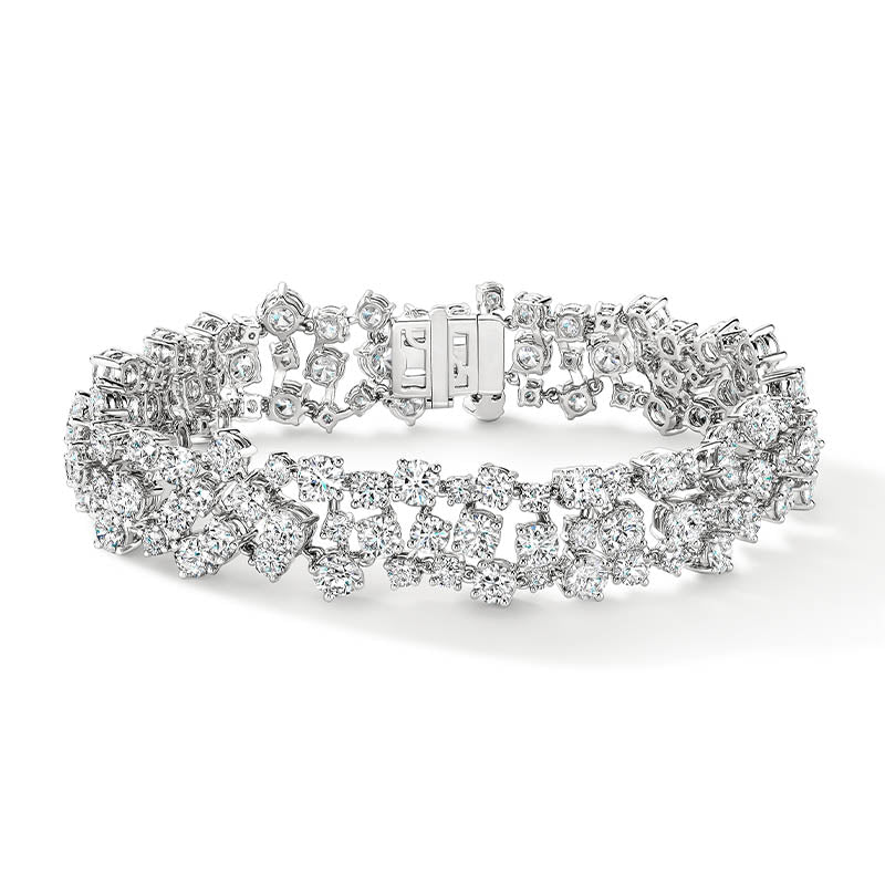 Hearts on Fire Starlight White Gold Diamond Bracelet