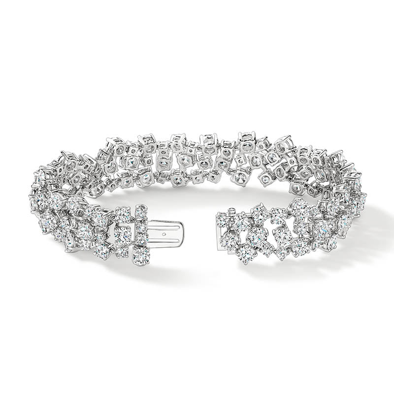 Hearts on Fire Starlight White Gold Diamond Bracelet