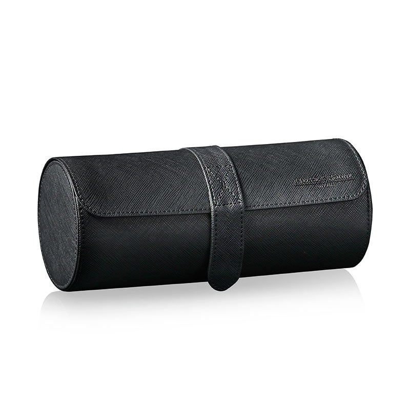 Heisse & Söhne Rondo 3 Black Leather Watch Roll