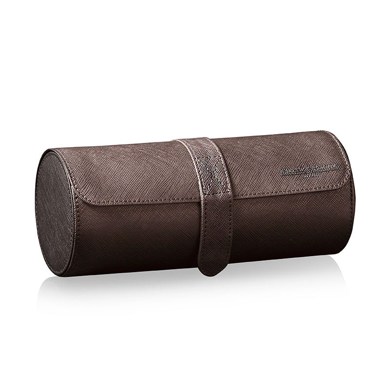 Heisse & Söhne Rondo 3 Brown Leather Watch Roll