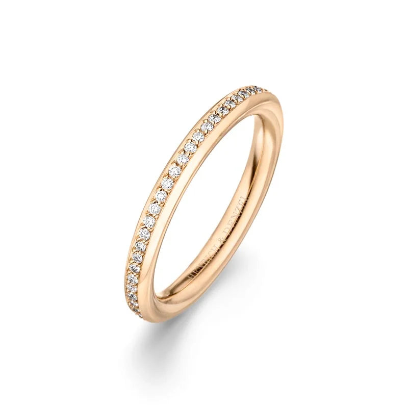 Henrich & Denzel Mikado Rose Gold Diamond Band