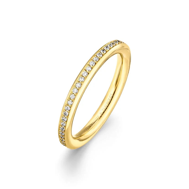 Henrich & Denzel Mikado Yellow Gold Diamond Band