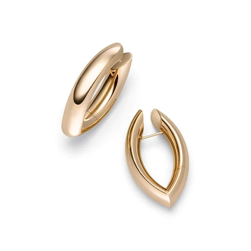 IsabelleFa Rose Gold Navette 19 Earrings