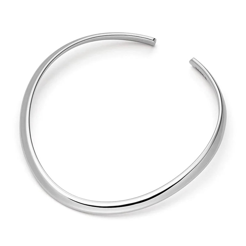 IsabelleFa White Gold Flix.Flex 7mm Oval Collar