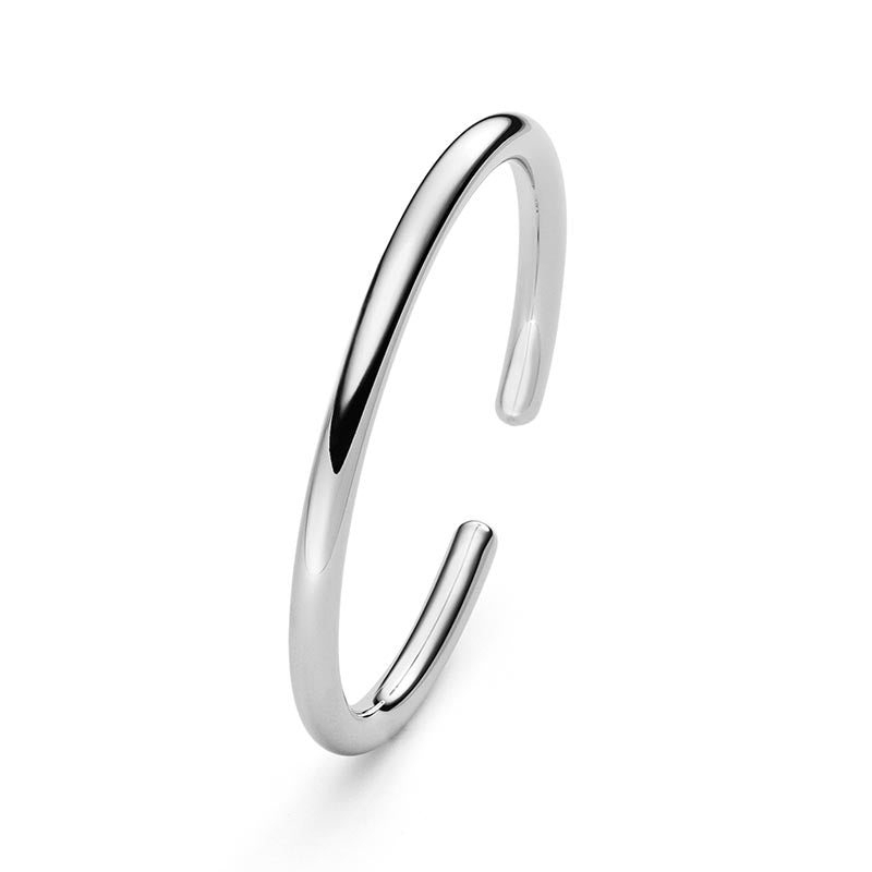 IsabelleFa White Gold Flix.Flex 5mm Round Bangle