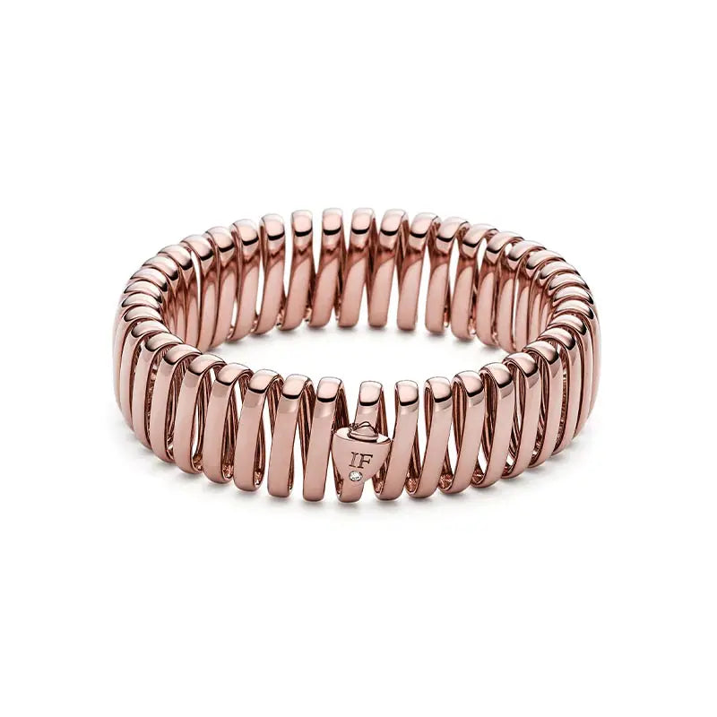 IsabelleFa Rose Gold L'Elastique 17mm Bangle