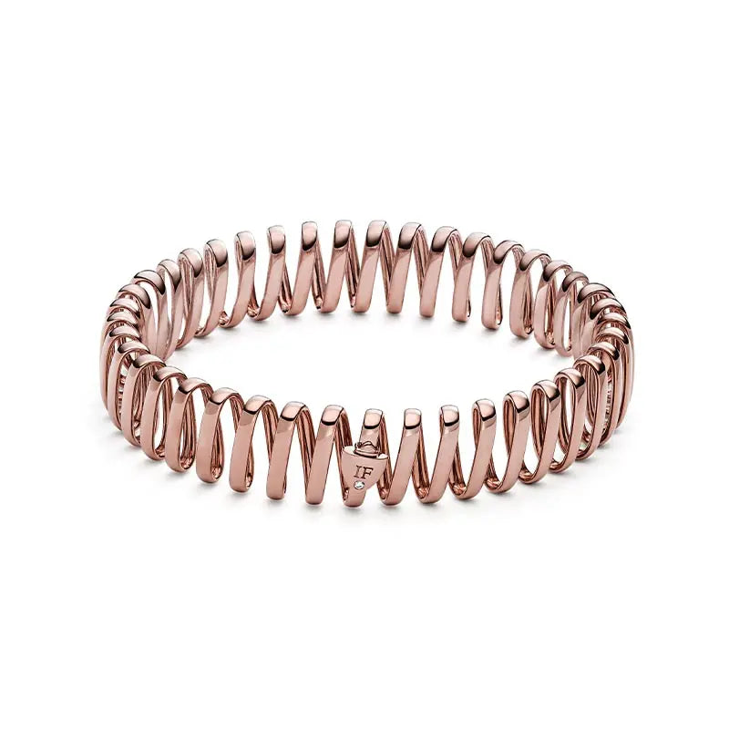 IsabelleFa Rose Gold L'Elastique 17mm Bangle