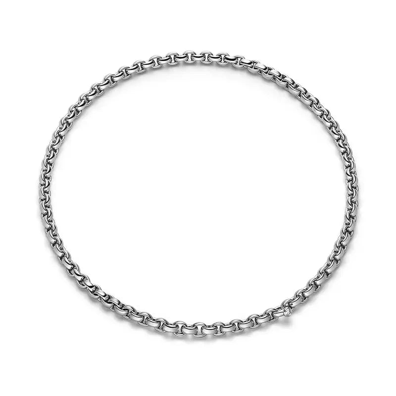 IsabelleFa White Gold ChaCha Necklace