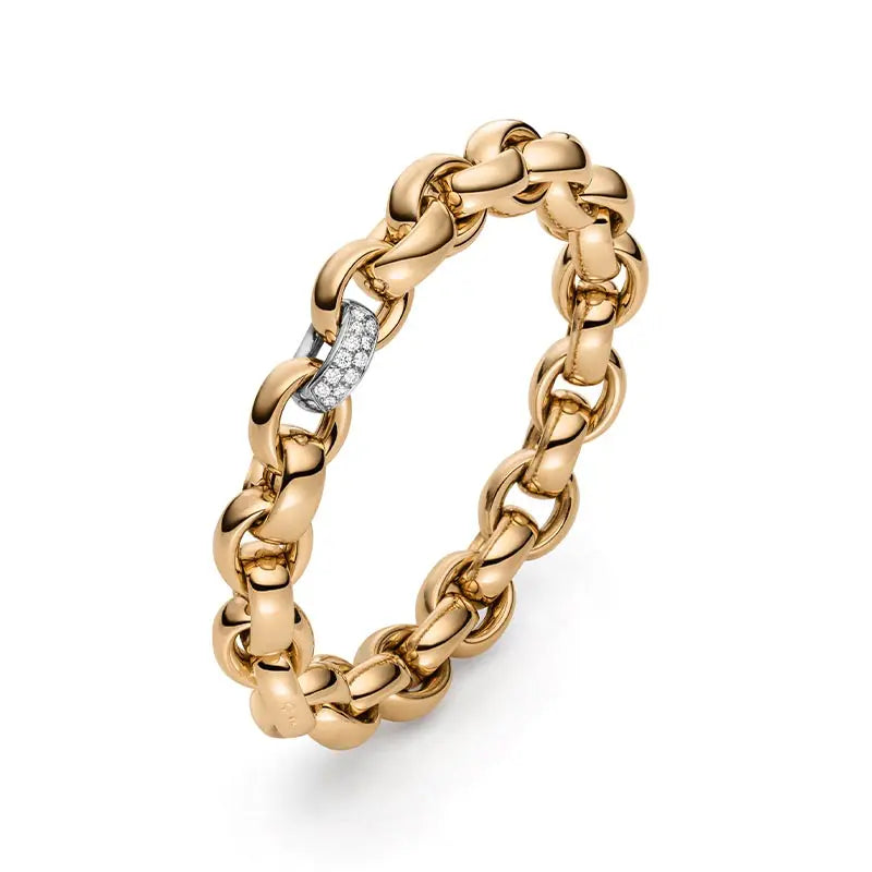 IsabelleFa Rose Gold 11mm ChaCha Bracelet