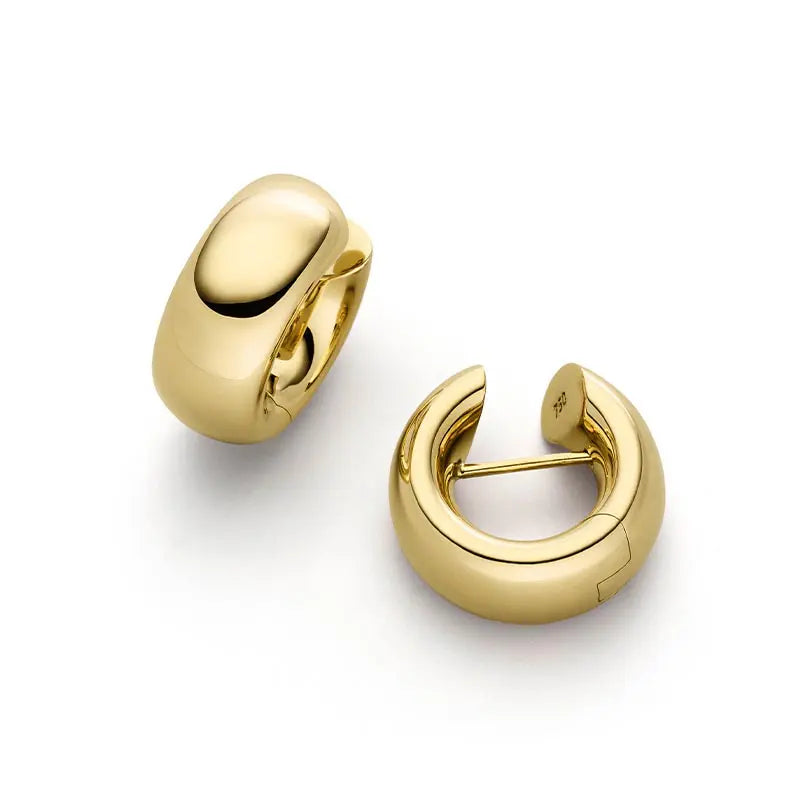 IsabelleFa Yellow Gold Cercle Earrings