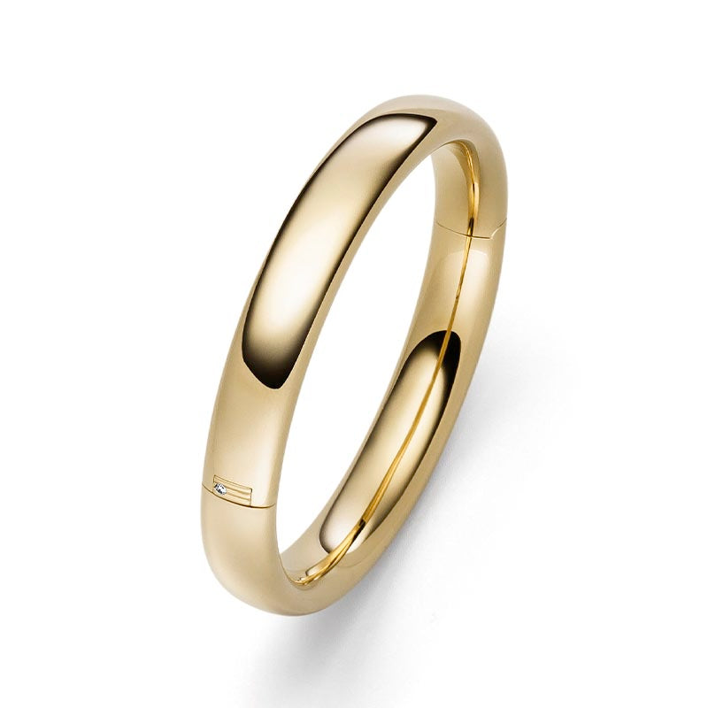 Isabellefa IsabelleFa Yellow Gold Cercle 10 Bangle