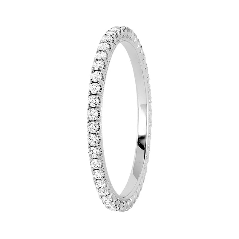 Jack Kelége White Gold Diamond Eternity Band