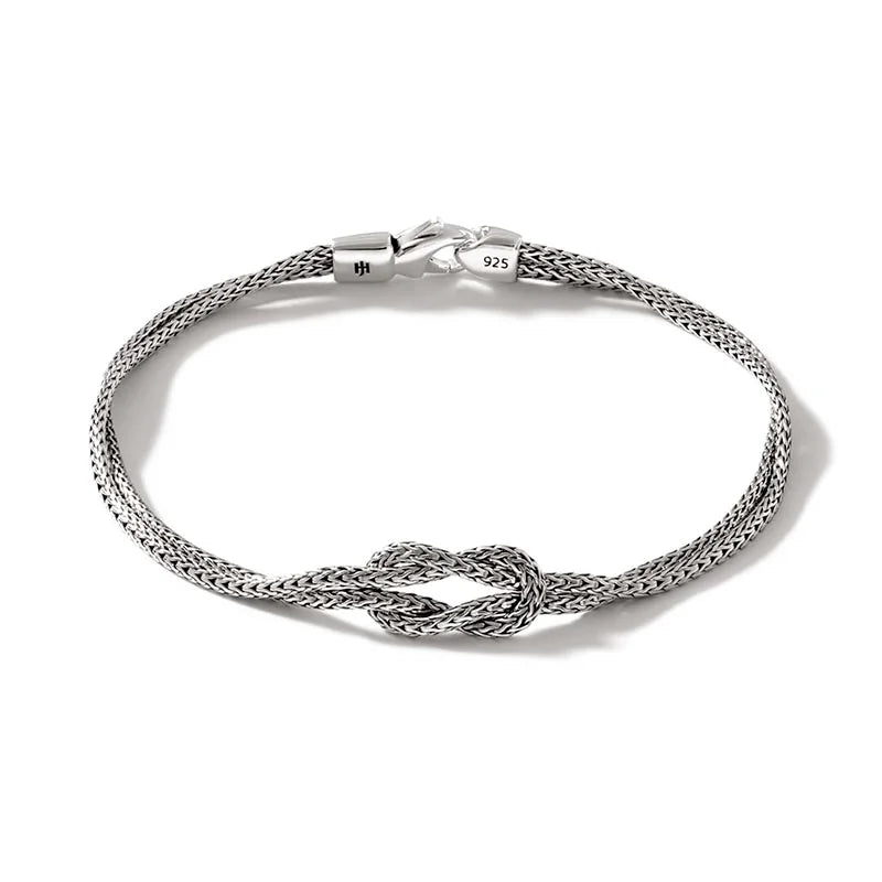 John Hardy 1.8mm Classic Chain Love Knot Bracelet