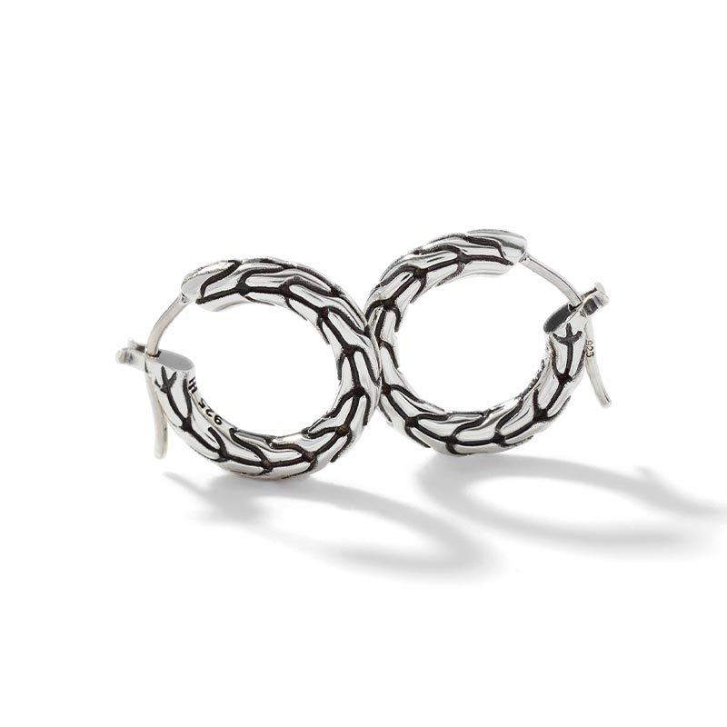 John Hardy Classic Chain Small Hoop Earrings