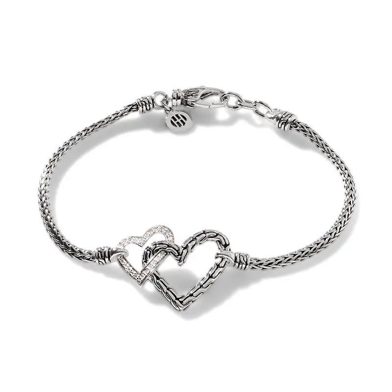 John Hardy Classic Chain Manah Heart Bracelet