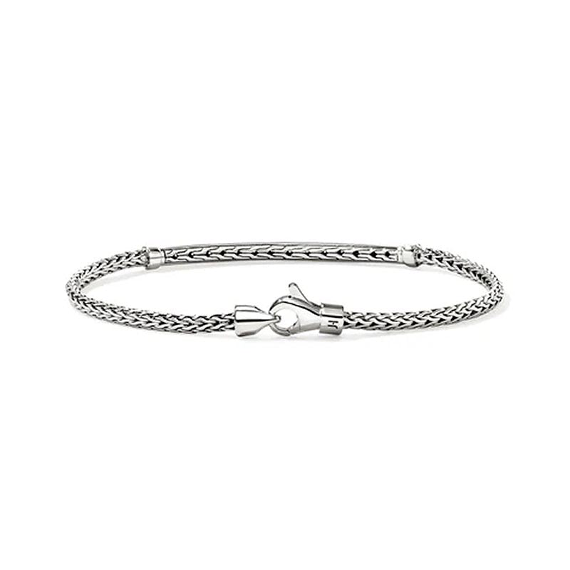 John Hardy Sterling Silver & Black Sapphire 2.5mm Essentials Bracelet