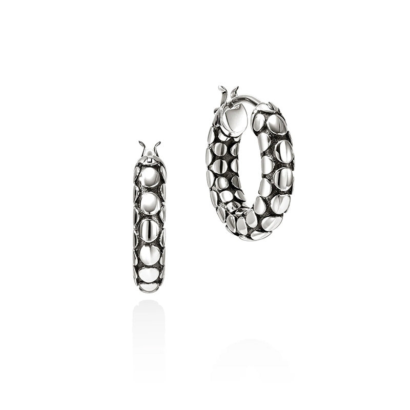 John Hardy Dot Sterling Silver Small Hoop Earrings