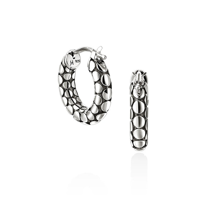 John Hardy Dot Sterling Silver Small Hoop Earrings