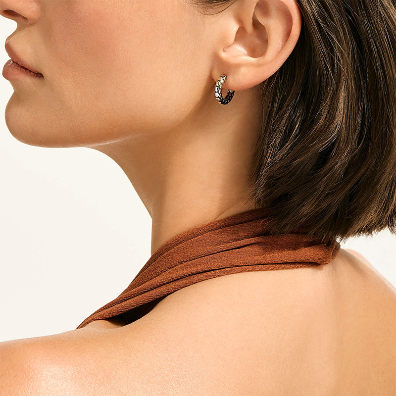 John Hardy Dot Sterling Silver Small Hoop Earrings