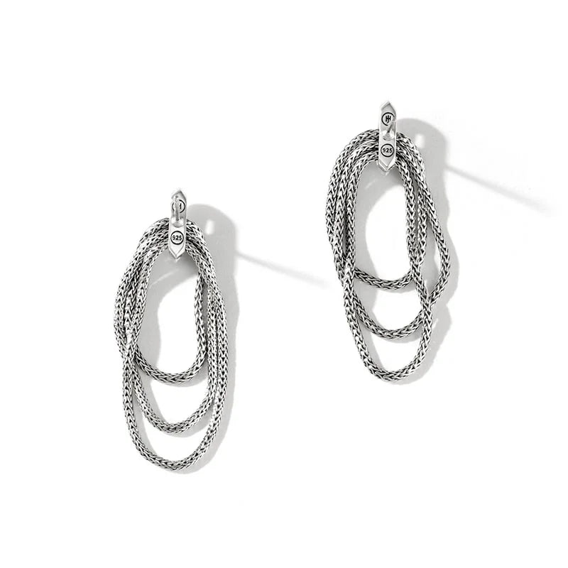 John Hardy Earrings EB900783  BACK