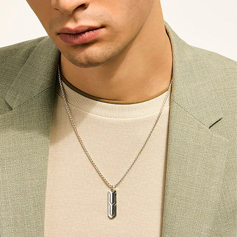 John Hardy Icon 50 Sterling Silver Tag Pendant