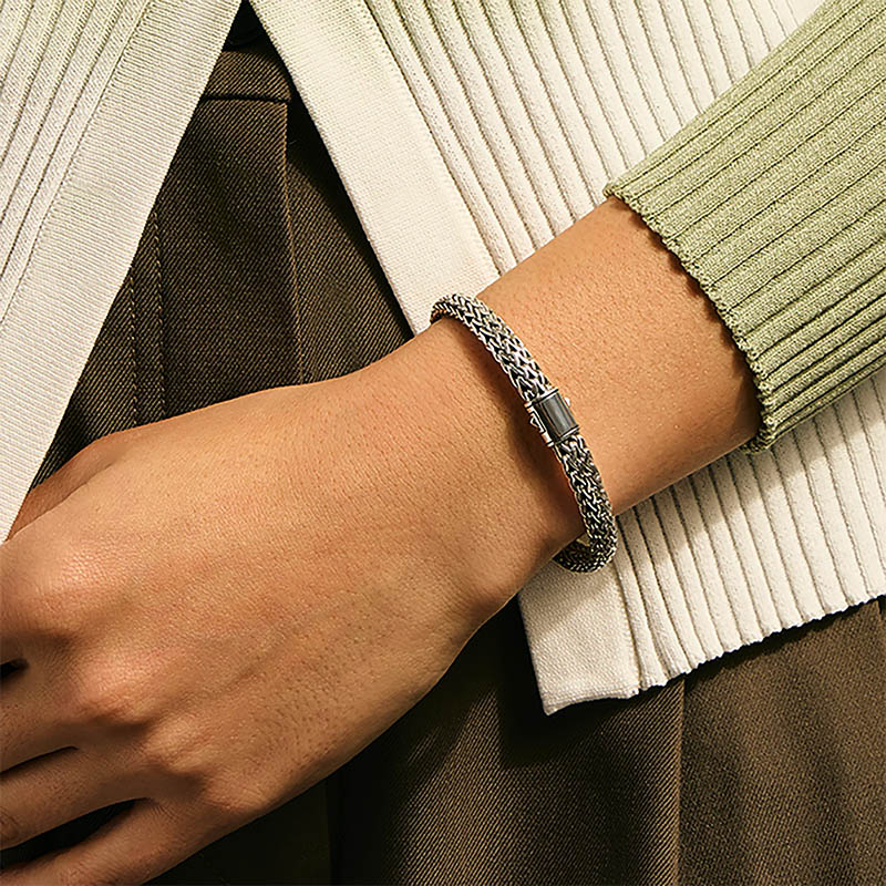 John Hardy Icon 6.5mm Sterling Silver Bracelet