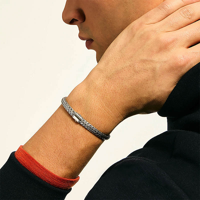 John Hardy Icon 6.5mm Sterling Silver Bracelet