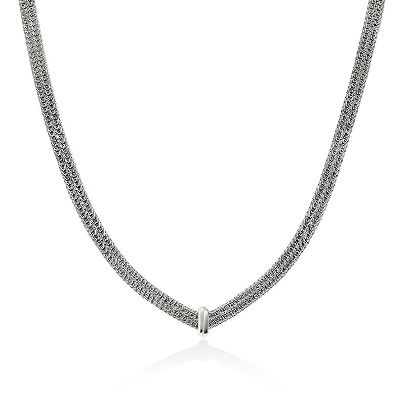 John Hardy Icon Sterling Silver & Diamond 6mm Link Necklace
