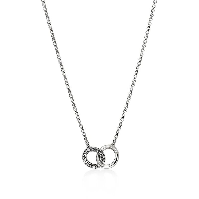 John Hardy Sterling Silver 2mm Essentials Linked Pendant