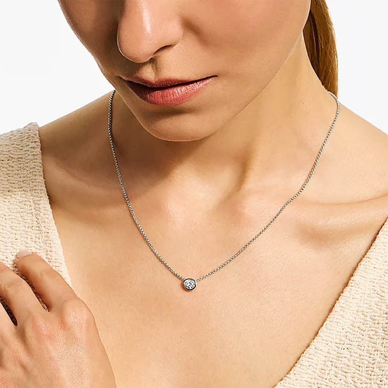 John Hardy Sterling Silver Infinite Love Knot Station Necklace