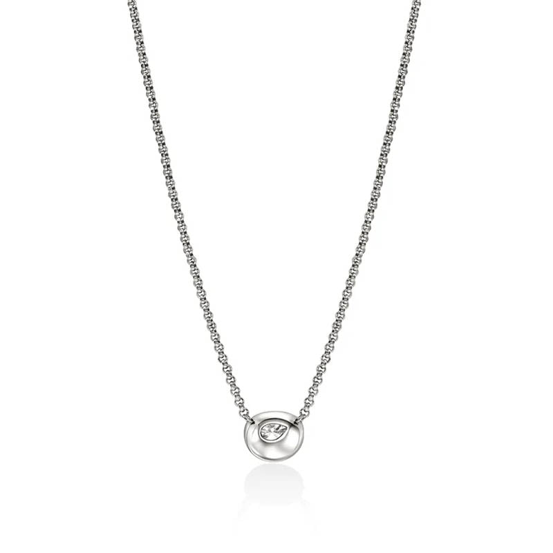 John Hardy Sterling Silver Infinite Love Knot Station Necklace