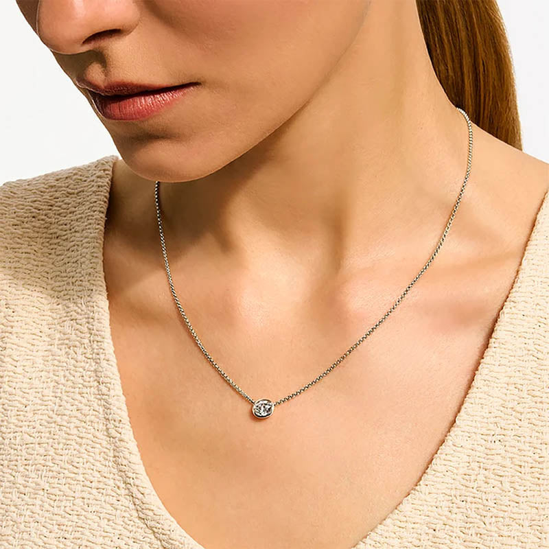 John Hardy Sterling Silver Infinite Love Knot Station Necklace