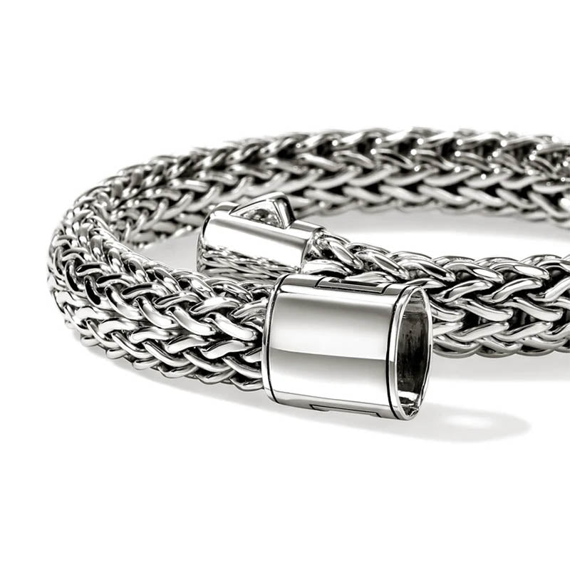 John Hardy Sterling Silver 10.5mm Icon Bracelet
