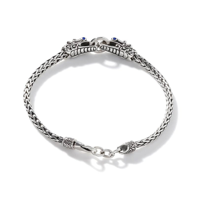 John Hardy Sterling Silver 3.5mm Naga Bracelet
