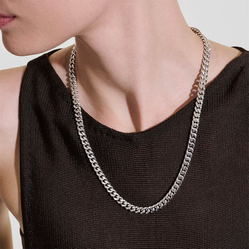 John Hardy Sterling Silver Infinite Love Knot Station Necklace