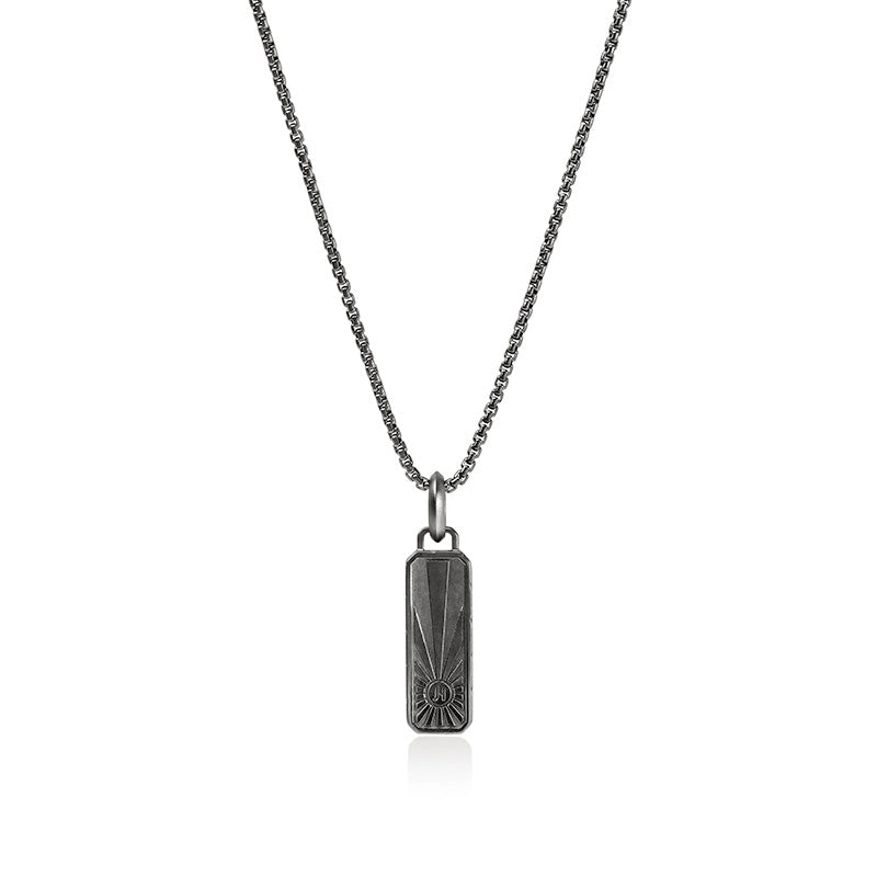 John Hardy Sterling Silver Howlite Talisman Pendant