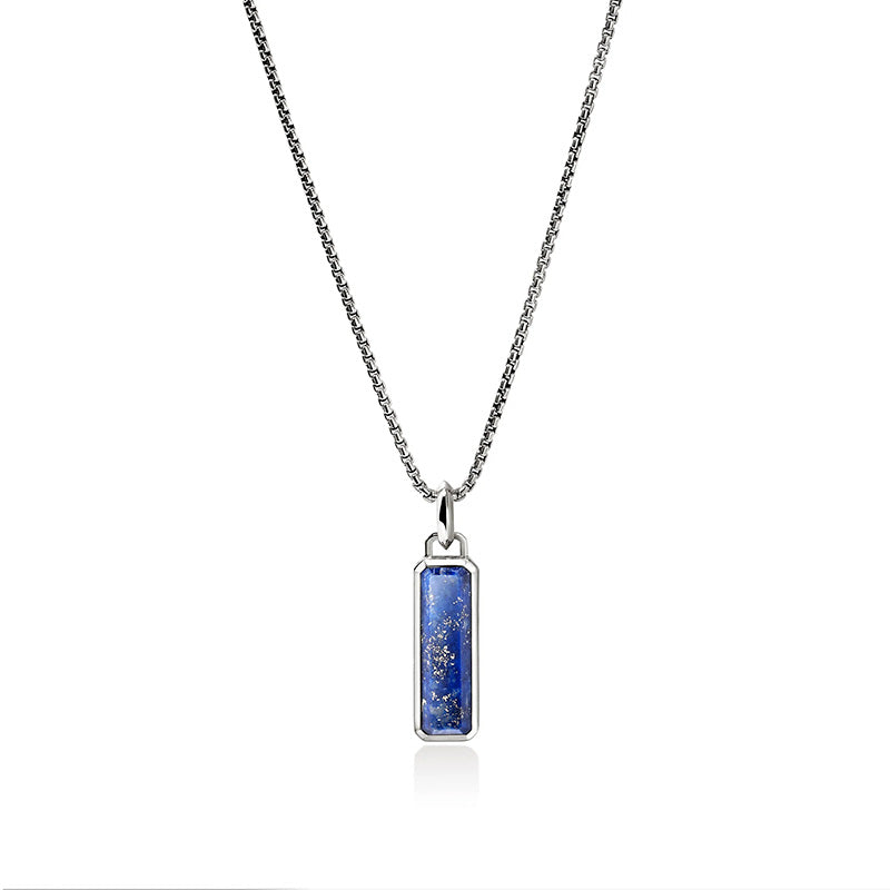 John Hardy Sterling Silver Lapis Lazuli Talisman Pendant