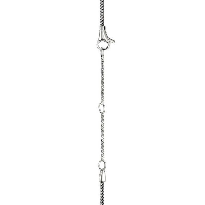 John Hardy Sterling Silver & Yellow Gold 1.8mm Infinite Love Knot Necklace