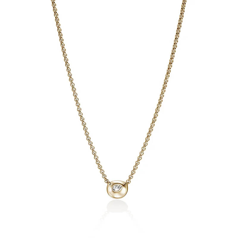 John Hardy Sterling Silver Infinite Love Knot Station Necklace