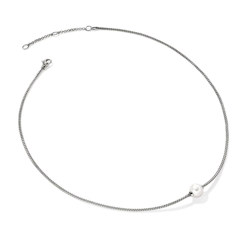 John Hardy Sterling Silver Essentials Pearl Necklace