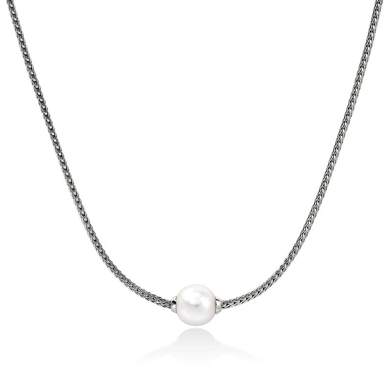 John Hardy Sterling Silver Essentials Pearl Necklace