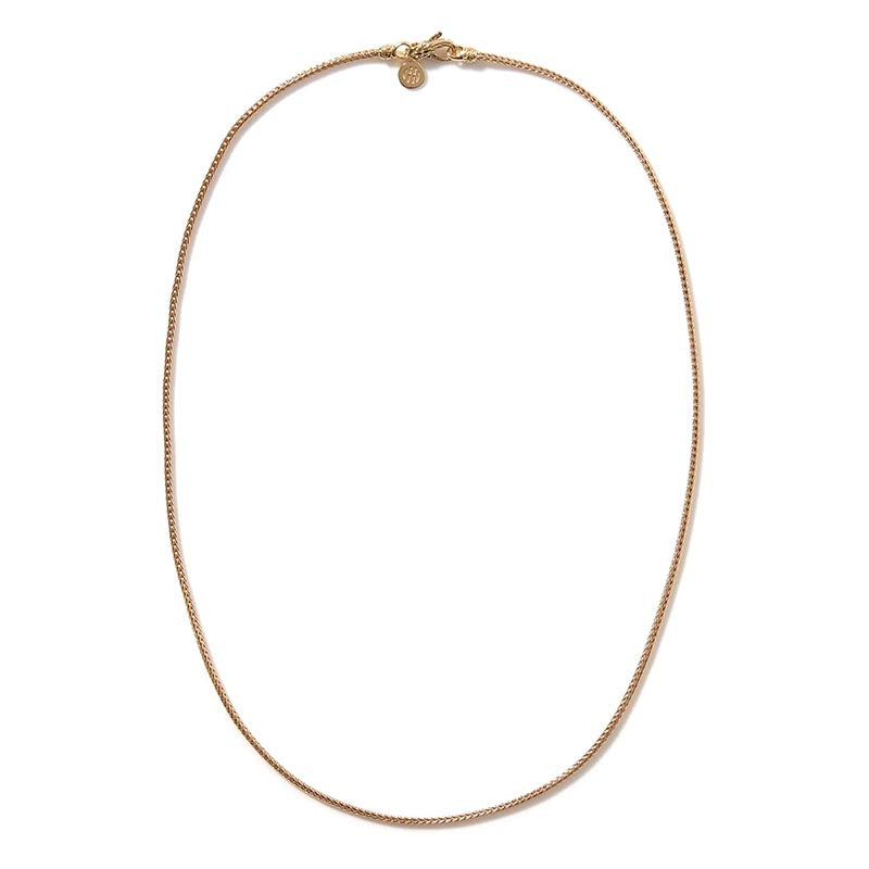 John Hardy 1.7mm Yellow Gold Icon Necklace