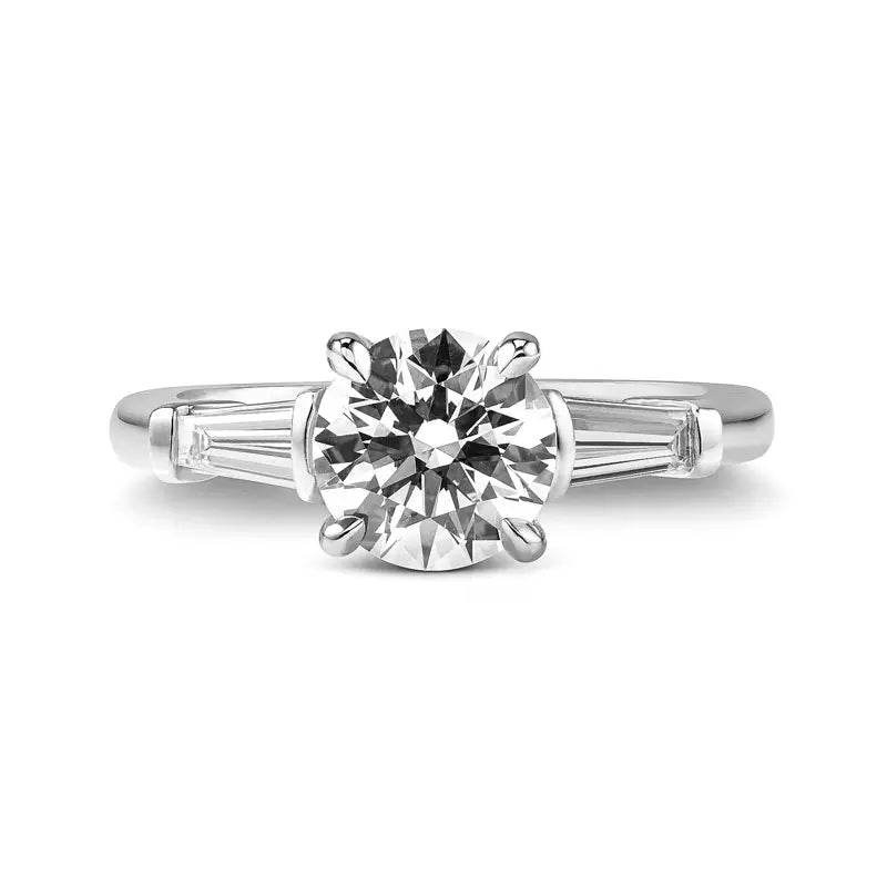Kaynar Rings Knar Signature Three-Stone Engagement Ring