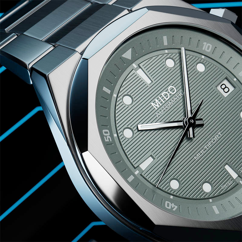 MIDO Multifort 8 Two Crowns M0475071108100