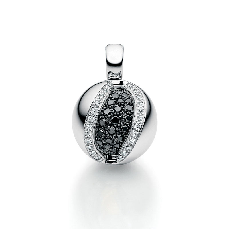 Jörg Heinz White Gold Mystery Sphere Pendant