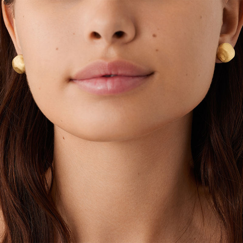 Marco Bicego Africa Yellow Gold Ball Earrings