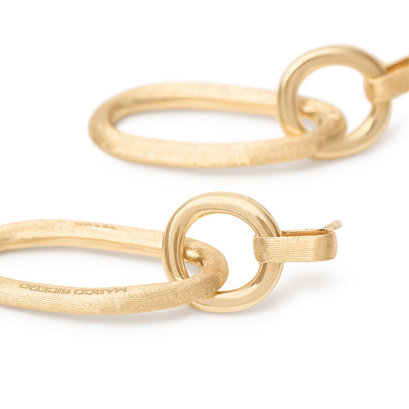 Marco Bicego Jaipur Double Link Yellow Gold Earrings